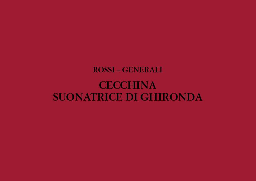 Cecchina Suonatrice Di Ghironda